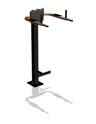 Уличный тренажер «Брусья-пресс» УТ 109 в Самаре