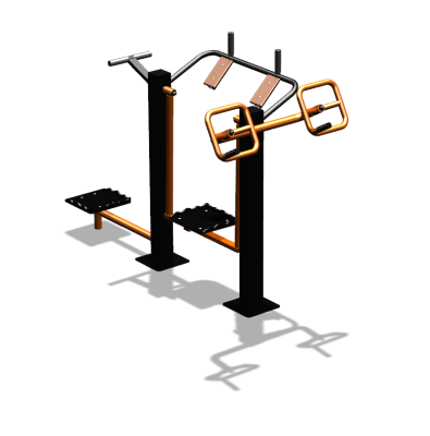 Уличный тренажер "Штурвал Пресс Супертвистер" УТ301 в Самаре