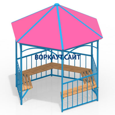 Беседка с лавками МАФ 4120 в Самаре