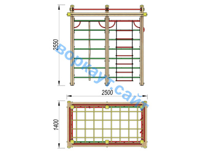 Детский спортивный комплекс ДСК 3108 в Самаре