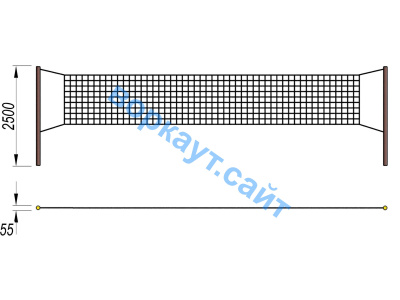 Волейбольные стойки СИО 3515 в Самаре
