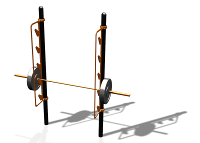 Спортивный комплекс воркаут ВС-84 в Самаре