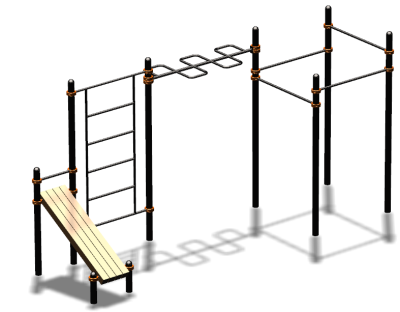 Спортивный комплекс воркаут ВС-74 в Самаре