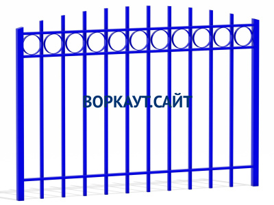 Ограждение спортивной площадки МАФ 5005 в Самаре