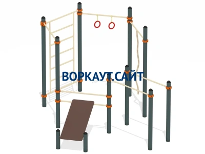 Спортивный комплекс воркаут ВС-49 в Самаре
