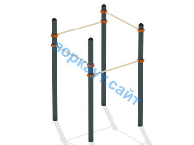 Турник четырехуровневый ВС-11 в Самаре